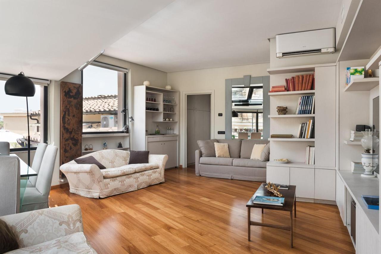 Idyllia - Penthouse In Navona Area Leilighet Roma Eksteriør bilde