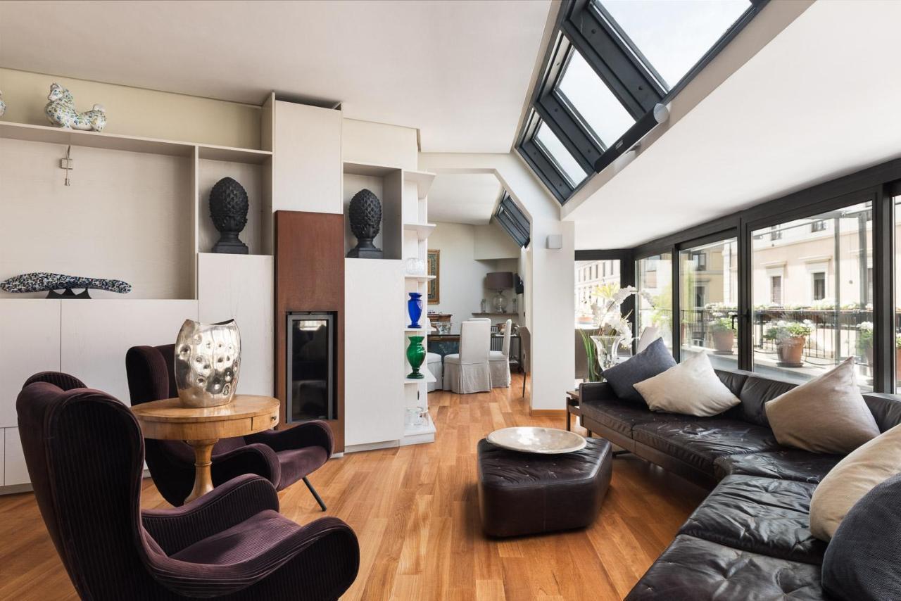 Idyllia - Penthouse In Navona Area Leilighet Roma Eksteriør bilde