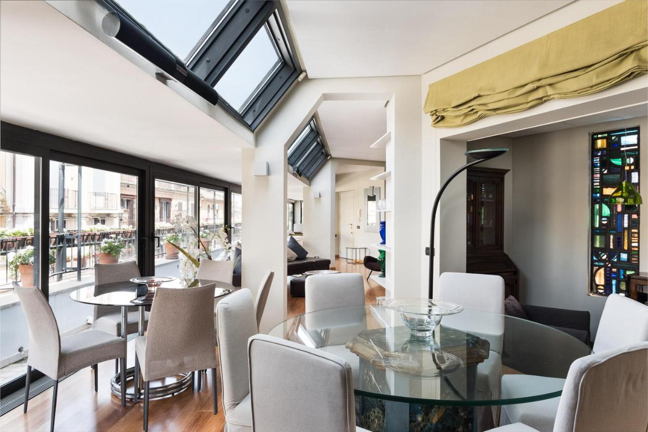 Idyllia - Penthouse In Navona Area Leilighet Roma Eksteriør bilde